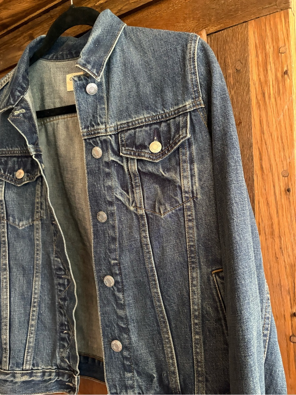 GAP Cotton Denim Jacket - Picture 4 of 5